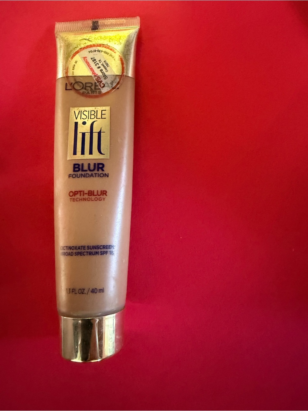 1- LOREAL Visible Lift Blur Foundation #211 HONEY BEIGE Sealed Brand New HTF